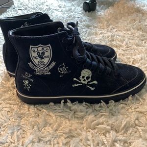 Polo Ralph Lauren Embroidered Downhill Sneakers